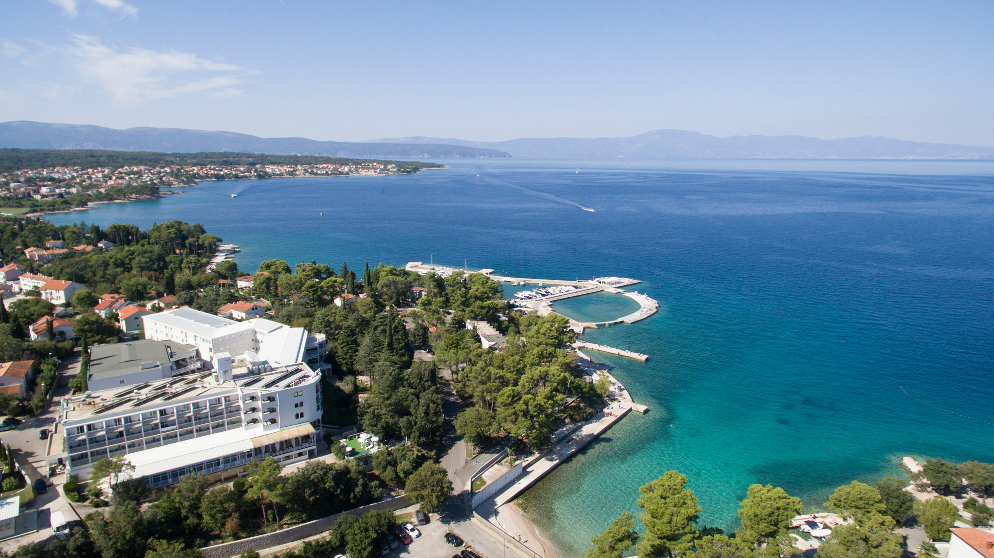 Luxury Apartments Villa Mande Malinska Buitenkant foto